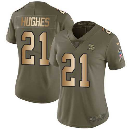 Women Nike Vikings 21 Mike Hughes Olive Gold Salute To Service Limited Jersey Dzhi,We sell and wholesale Women Nike Vikings 21 Mike Hughes Olive Gold Salute To Service Limited Jersey Dzhi on line form chian!